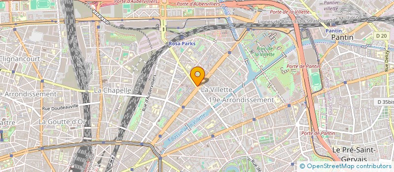 localisation de l'entreprise MADAME SNEZANA MILOVANOVIC  PARIS