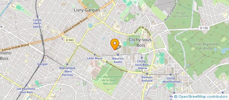 localisation de l'entreprise MADAME SNEZANA NOVAKOV  LIVRY-GARGAN