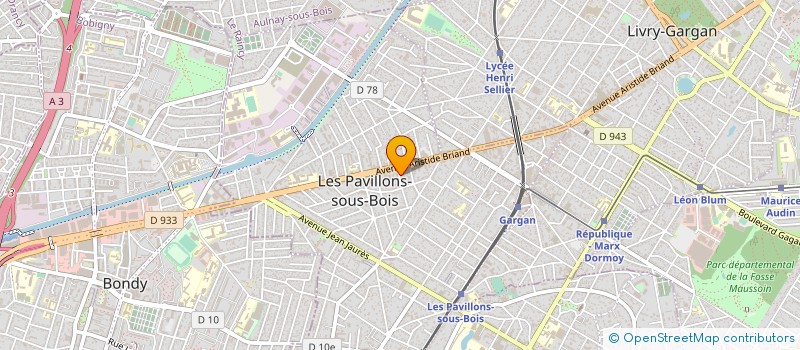 localisation de l'entreprise MADAME SNEZANA SIMIC  LES PAVILLONS-SOUS-BOIS