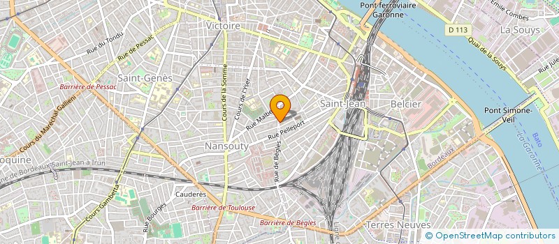 localisation de l'entreprise MADAME SNEZHANA MITEVA à BORDEAUX