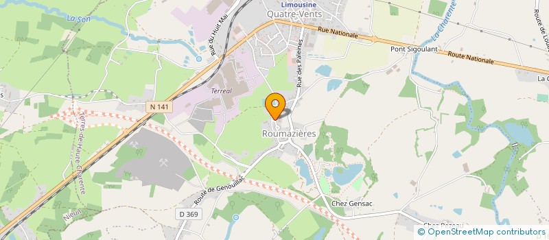 localisation de l'entreprise MADAME SNEZHANKA ATANASOVA à TERRES-DE-HAUTE-CHARENTE
