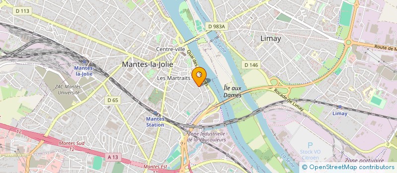 localisation de l'entreprise MADAME SO YIN  MANTES-LA-JOLIE