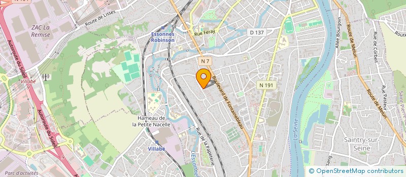 localisation de l'entreprise MADAME SOAITANA DOUCET à CORBEIL-ESSONNES