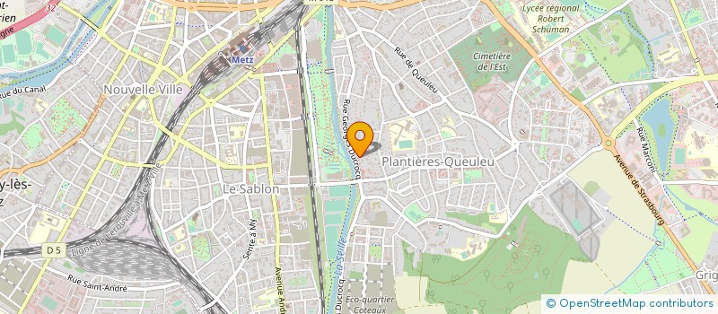 localisation de l'entreprise MADAME SOANA BEN LASFAR-OUDET  METZ