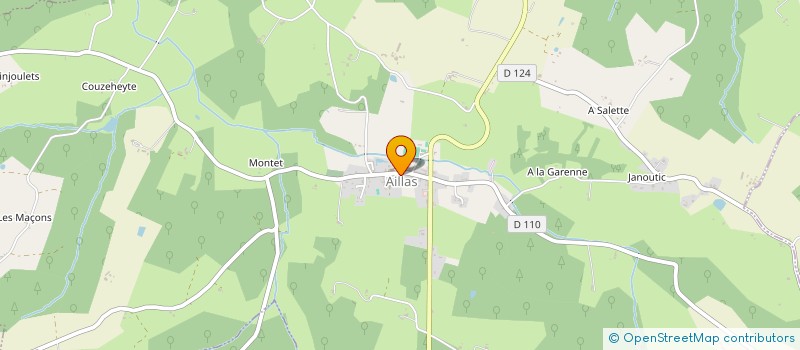 localisation de l'entreprise MADAME SOANA EHSTER  AILLAS