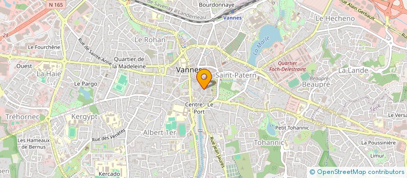 localisation de l'entreprise MADAME SOANN ETIENNE à VANNES