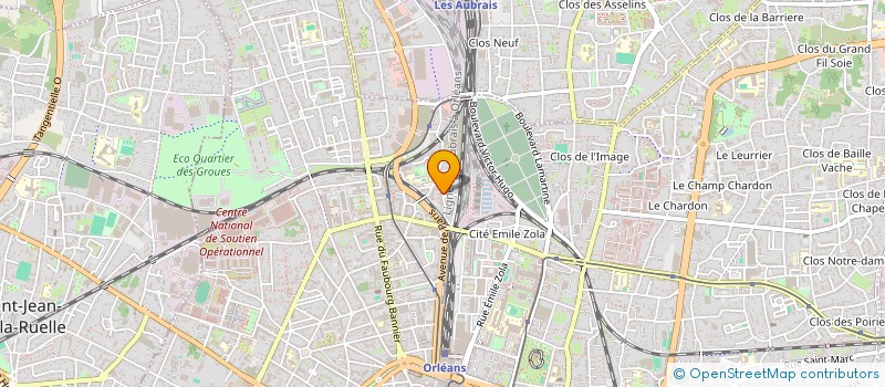 localisation de l'entreprise MADAME SOANNE JAUNE à ORLEANS
