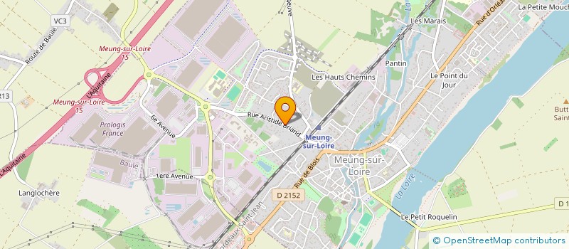 localisation de l'entreprise MADAME SOAZIC BONNAMY à MEUNG-SUR-LOIRE
