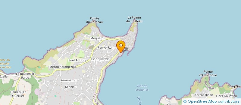 localisation de l'entreprise MADAME SOAZIC GUEZENNEC à LOCQUIREC