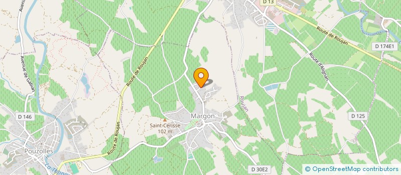 localisation de l'entreprise MADAME SOAZIC MARECHAUX  MARGON