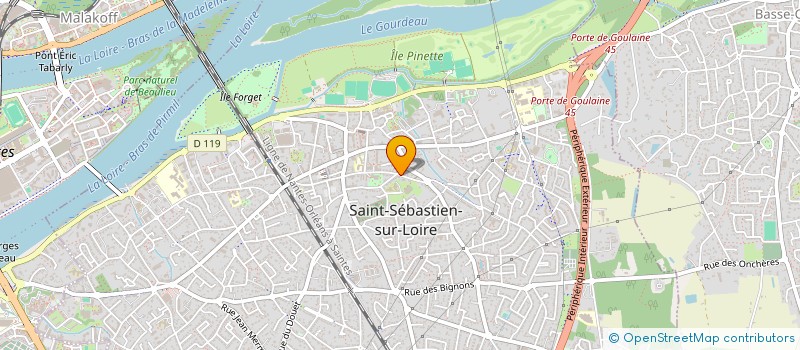 localisation de l'entreprise MADAME SOAZIG BELLEC  SAINT-SEBASTIEN-SUR-LOIRE