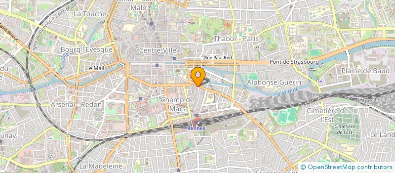 localisation de l'entreprise MADAME SOAZIG CALLAC  RENNES