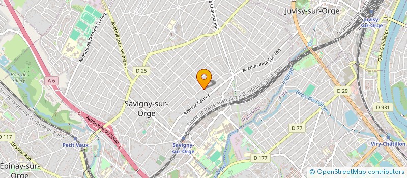 localisation de l'entreprise MADAME SOAZIG CATHARY à SAVIGNY-SUR-ORGE