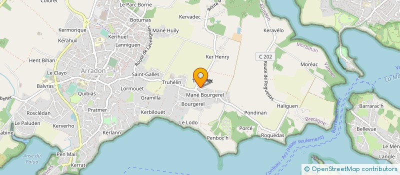 localisation de l'entreprise MADAME SOAZIG CORBEL  ARRADON