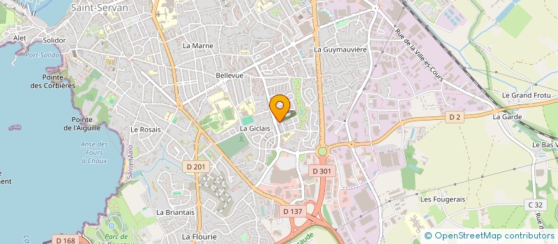 localisation de l'entreprise MADAME SOAZIG DURAND à SAINT-MALO
