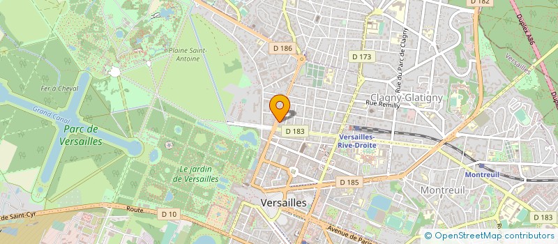 localisation de l'entreprise MADAME SOAZIG GUEMARD à VERSAILLES