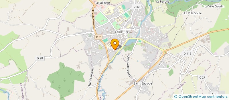 localisation de l'entreprise MADAME SOAZIG LE FUR  QUINTIN