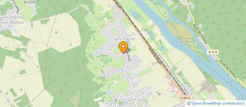 localisation de l'entreprise MADAME SOAZIG LE GUEVEL  LA CHAPELLE-LONGUEVILLE