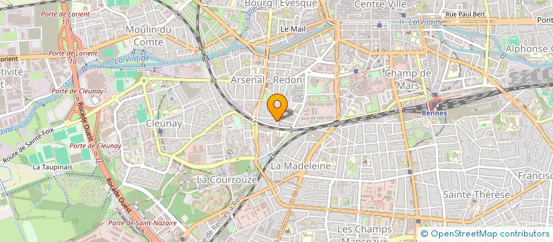 localisation de l'entreprise MADAME SOAZIG LE HUEC  RENNES