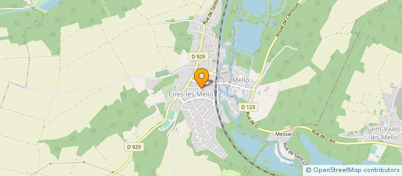 localisation de l'entreprise MADAME SOAZIG LE TOUZE à CIRES-LES-MELLO