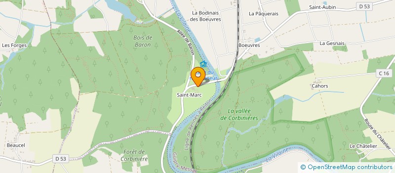 localisation de l'entreprise MADAME SOAZIK LEROUX  GUIPRY-MESSAC