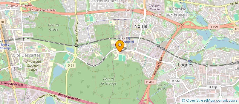 localisation de l'entreprise MADAME SOBITHA VEERASINGAM  NOISIEL