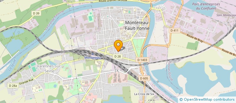 localisation de l'entreprise MADAME SOCAINA TAIMOUSSI  MONTEREAU-FAULT-YONNE