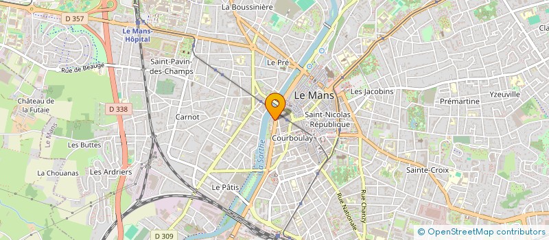 localisation de l'entreprise MADAME SOCHEAT CHENG à LE MANS