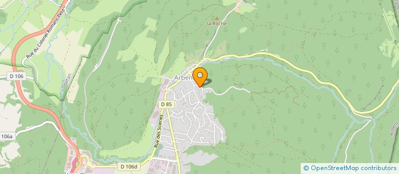 localisation de l'entreprise MADAME SOCHEATA SAR à ARBENT
