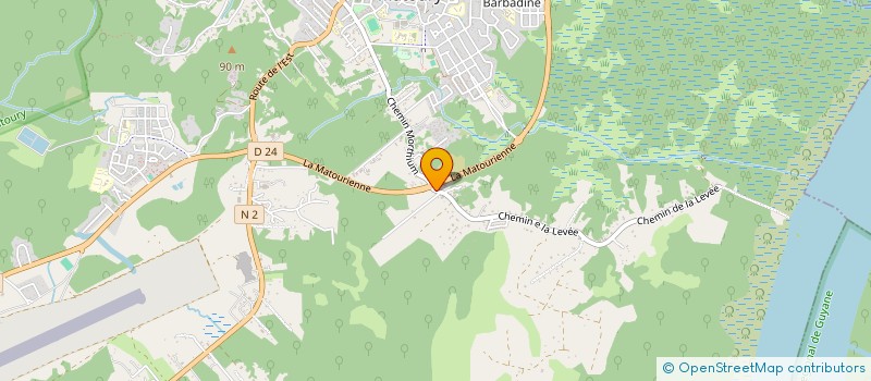 localisation de l'entreprise MADAME SOCORRO DE FATIMA DE FREITAS GOMES  MATOURY