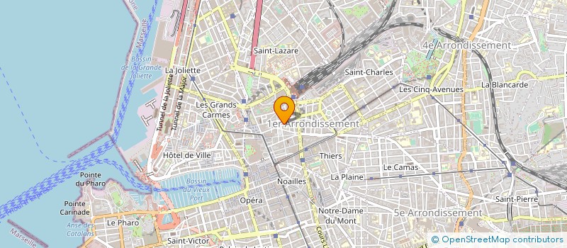 localisation de l'entreprise MADAME SODA FALL à MARSEILLE