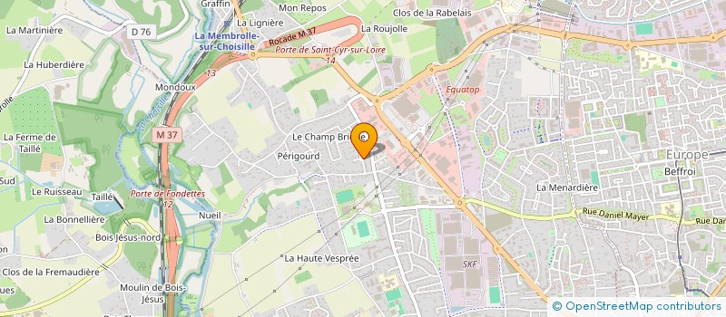 localisation de l'entreprise MADAME SODANY UNG à SAINT-CYR-SUR-LOIRE