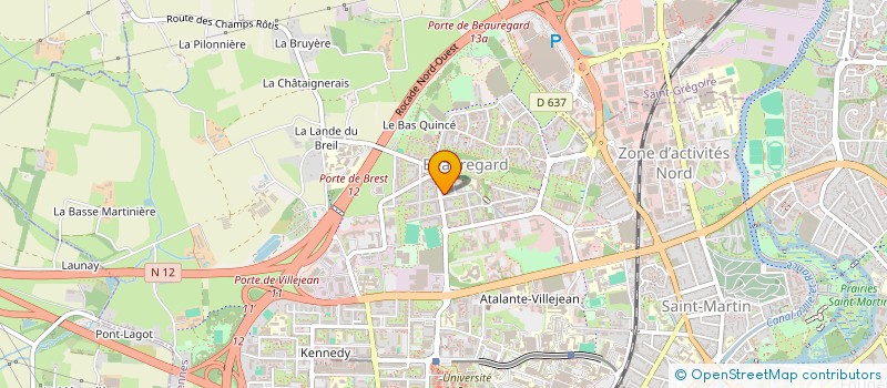 localisation de l'entreprise MADAME SOEUR  RENNES