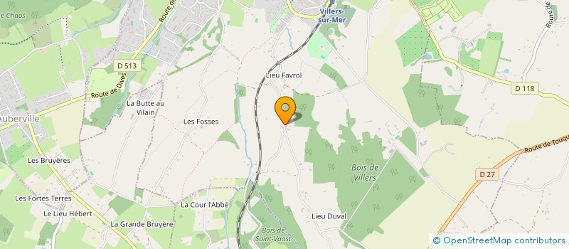 localisation de l'entreprise MADAME SOEZIC DE PENFENTENYO DE KERVEREGUIN  VILLERS-SUR-MER