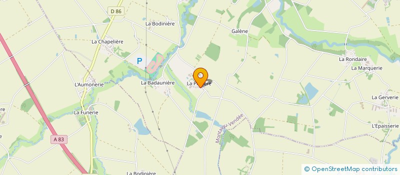 localisation de l'entreprise MADAME SOFI LUCAS à MONTAIGU-VENDEE