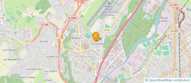 localisation de l'entreprise MADAME SOFIA AYDOGAN à ANNECY