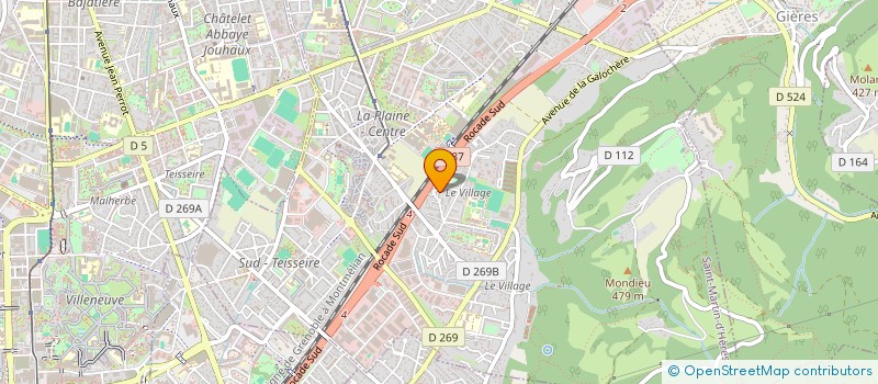 localisation de l'entreprise MADAME SOFIA BAKOUR à SAINT-MARTIN-D'HERES