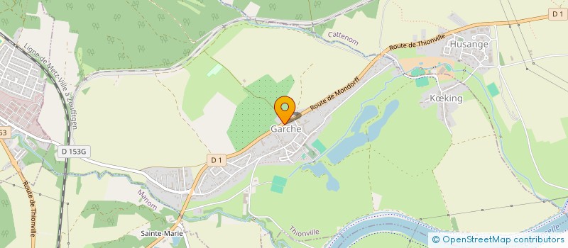 localisation de l'entreprise MADAME SOFIA BARARA  THIONVILLE