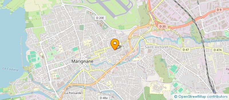localisation de l'entreprise MADAME SOFIA BARGAOUI à MARIGNANE