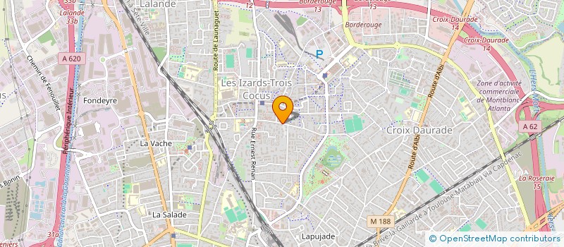 localisation de l'entreprise MADAME SOFIA BEKKOUCHE  TOULOUSE