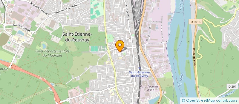 localisation de l'entreprise MADAME SOFIA BELBEY à SAINT-ETIENNE-DU-ROUVRAY