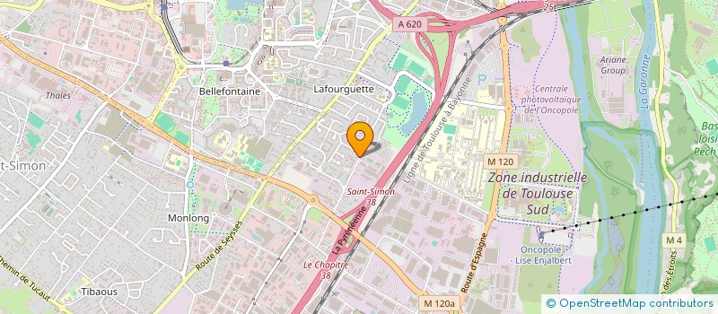 localisation de l'entreprise MADAME SOFIA BENYOUCEF  TOULOUSE