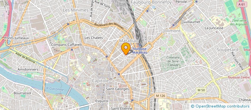 localisation de l'entreprise MADAME SOFIA BERKANI à TOULOUSE