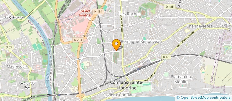 localisation de l'entreprise MADAME SOFIA BOITEL  CONFLANS-SAINTE-HONORINE