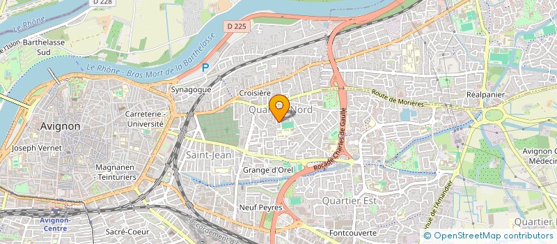 localisation de l'entreprise MADAME SOFIA BOUJELLAB  AVIGNON