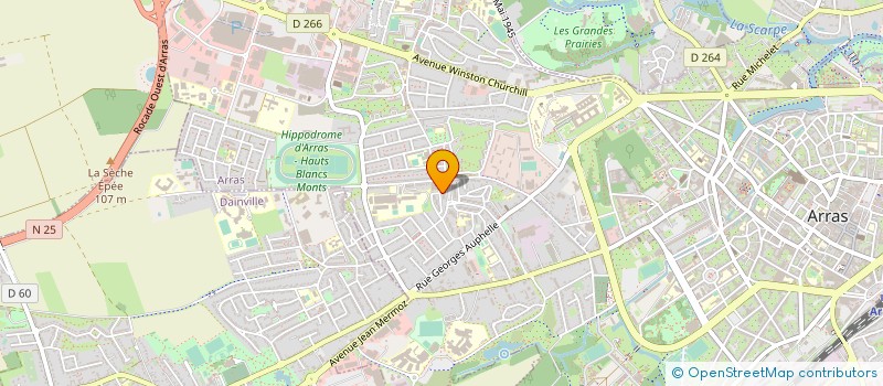 localisation de l'entreprise MADAME SOFIA BOUSSEHAIB à ARRAS