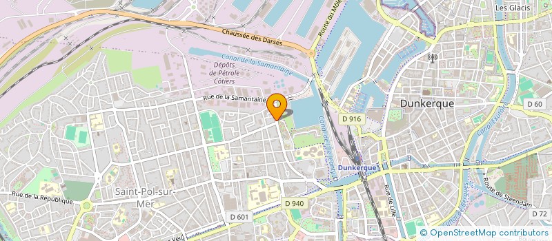 localisation de l'entreprise MADAME SOFIA CAMARA à DUNKERQUE