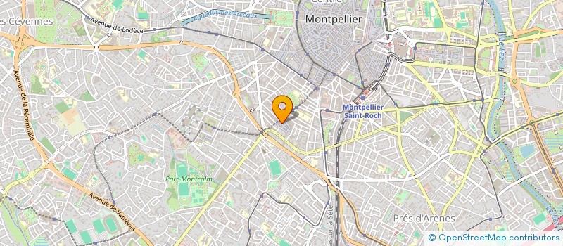 localisation de l'entreprise MADAME SOFIA CAPUOZZI à MONTPELLIER