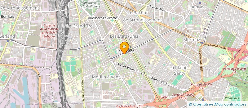 localisation de l'entreprise MADAME SOFIA CHABIL  LYON