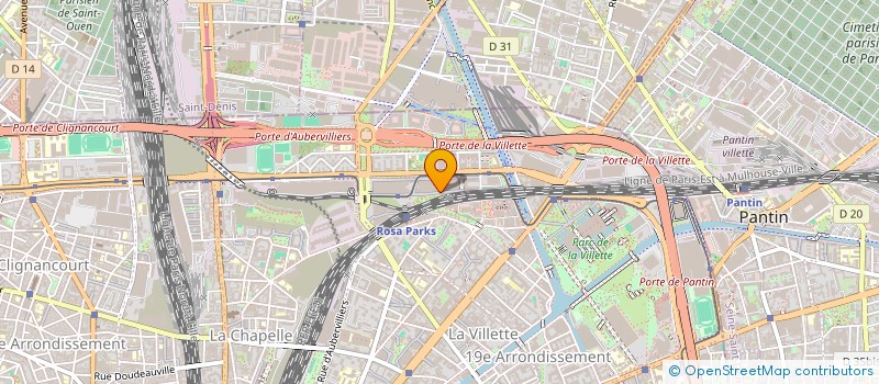 localisation de l'entreprise MADAME SOFIA CHERKAOUI  PANTIN